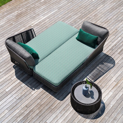 Sân hiên Thư giãn ngoài trời Ghế dài ngoài trời Hợp đồng đi văng Chất lượng Ghế Baech Garden Lounger