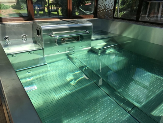 Vườn mát-xa thủy lực tuyệt đẹp Hồ bơi trong nhà dạng mô-đun Hồ bơi Spa sang trọng Hồ bơi trong nhà 12x24