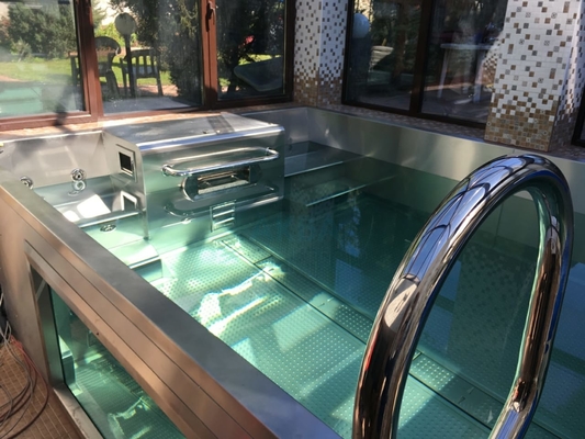 Vườn mát-xa thủy lực tuyệt đẹp Hồ bơi trong nhà dạng mô-đun Hồ bơi Spa sang trọng Hồ bơi trong nhà 12x24