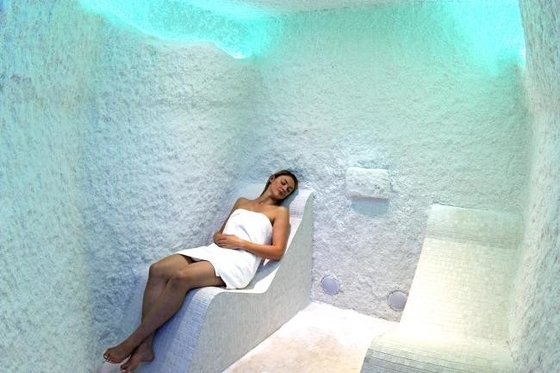 Phòng xông hơi đá muối với muối Himalaya Giấy chứng nhận CE / ETL / TUV