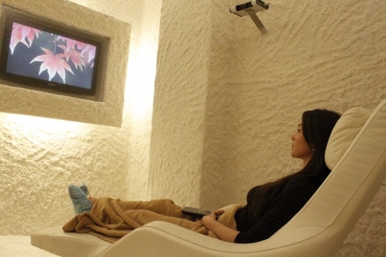 Phòng xông hơi đá muối với muối Himalaya Giấy chứng nhận CE / ETL / TUV