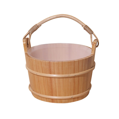 Phụ kiện phòng xông hơi khô Davey Thùng đựng nước xông hơi khô bằng gỗ