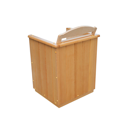 Phòng xông hơi khô nửa người hồng ngoại Truyền thống cho một người Cabin di động 0.9kw cho gia đình
