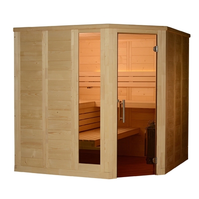 Phòng xông hơi hồng ngoại xa trong nhà cho 3 người Xây dựng Hemlock