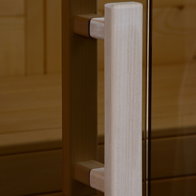 Phòng xông hơi khô trong nhà bằng gỗ cho 2 người Solid Nordic Spruce Steam 6kw