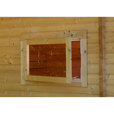 Cabin tắm hơi hồng ngoại xa bằng gỗ kiểu Bắc Âu ngoài trời cho 6 người