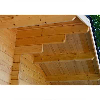 Cabin tắm hơi hồng ngoại xa bằng gỗ kiểu Bắc Âu ngoài trời cho 6 người