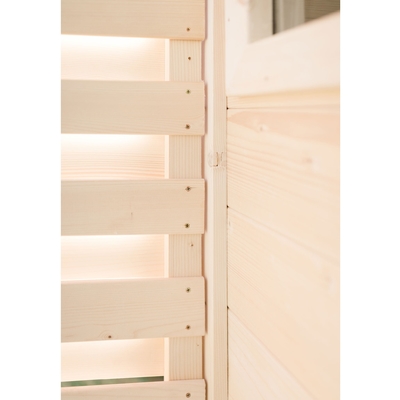 Cabin tắm hơi hồng ngoại xa bằng gỗ Nordic Spruce 6 người ngoài trời